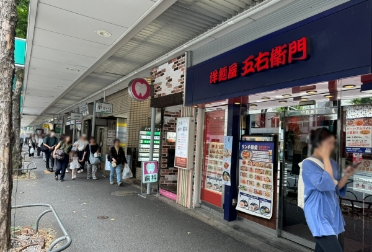 ⑧洋麺屋 五右衛門さんの隣に当院が見えてきます